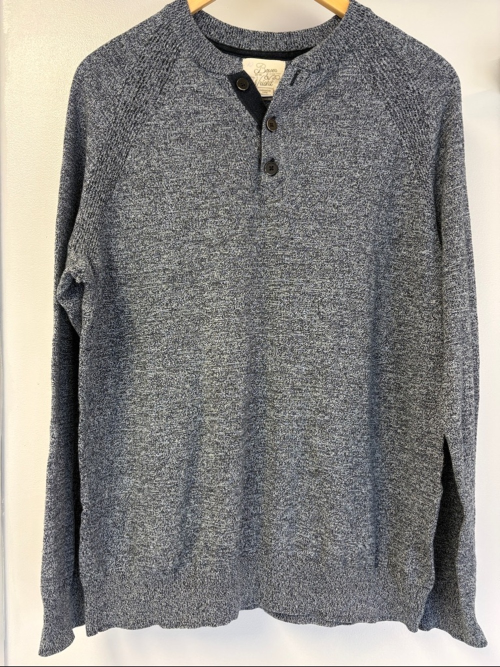 Bowen & Wright Grey Men’s Sweater Sz L